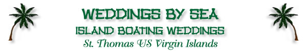 Virgin Islands Boat Wedding by Weddings by Sea