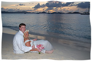 island wedding in the US Virgin Islands