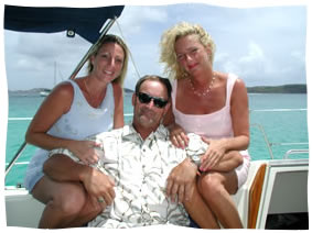 charlie and two of his angels