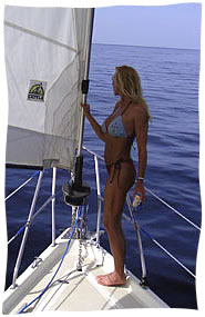 sailing away