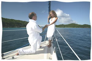 st thomas sailing wedding