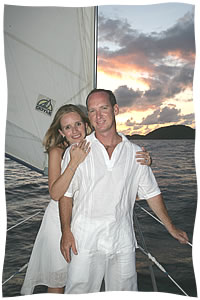 newly wed in the virgin islands