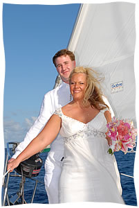 st thomas sailboat wedding