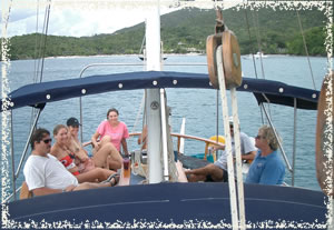 st thomas boating wedding