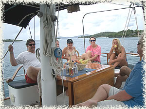 st thomas sailing wedding 