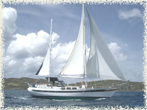 sailing wedding st thomas