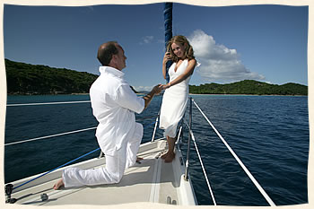 St. Thomas Sailboat Weddings US Virgin Islands