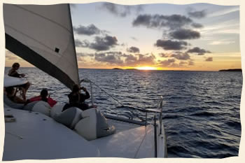 caribbean sailing weddings