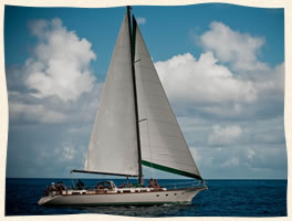 Sailing St Thomas Weddings at Seas